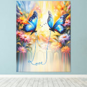 恋に悩む キャンバスプリント (インサイチュ (ウッドフロア))