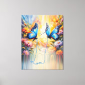 恋に悩む キャンバスプリント (正面)