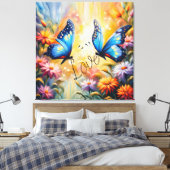 恋に悩む キャンバスプリント (インサイチュ (寝室))