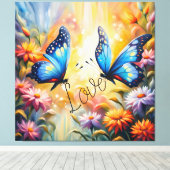 恋に悩む キャンバスプリント (インサイチュ (ウッドフロア))