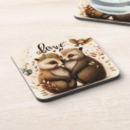 恋に悩む コースター (左側)