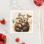 恋に悩む スタンダードカクテルナプキン (インサイチュ)