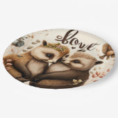 恋に悩む ペーパープレート (アングル)