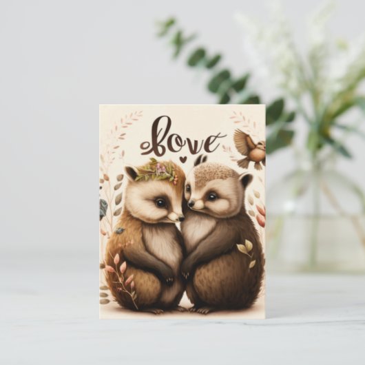 恋に悩む 出欠カード (スタンド正面)