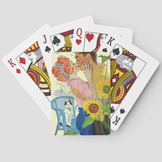 恋に焦がれた トランプ (裏面)