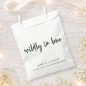 恋に狂って | Wildflower モダン Seeds結婚's フェイバーバッグ (クリップ留めされた状態)