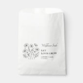 恋に花の種を成長させ結婚る フェイバーバッグ (正面)