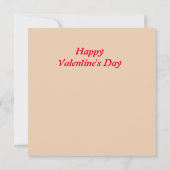 恋に落ちたかわいいリス カード (裏面)