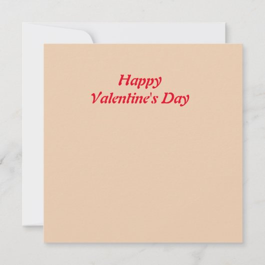 恋に落ちたかわいいリス カード (裏面)