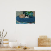 恋に落ちた子猫 ポスター (キッチン)