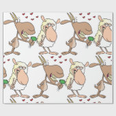 恋に落ちた山羊 ラッピングペーパー (フラット)