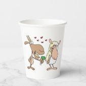 恋に落ちた山羊 紙コップ (正面)