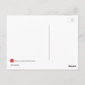 恋に落ちた庭師 ポストカード (裏面)