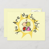 恋に落ちた日の光 ポストカード (正面/裏面)