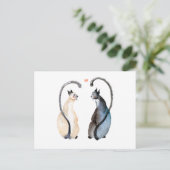 恋に落ちた猫たち ポストカード (スタンド正面)