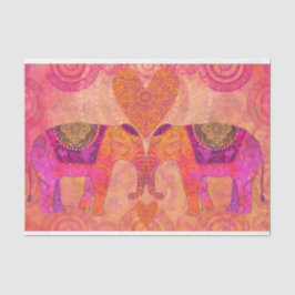 恋に落ちた象 薄葉紙