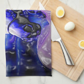 恋に落ちた馬 キッチンタオル (四つ折り)