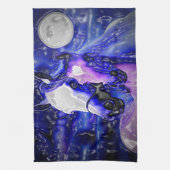 恋に落ちた馬 キッチンタオル (縦)