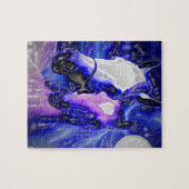 恋に落ちた馬 ジグソーパズル (横)