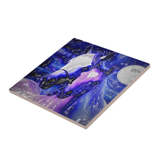 恋に落ちた馬 タイル (側面)