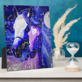 恋に落ちた馬 フォトプラーク (側面)