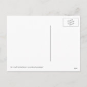 恋に落ちた2匹 |バレンタインをテーマにしたはがき シーズンポストカード (裏面)