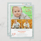 恋に落ちた フォト招待状 招待状 (正面/裏面)