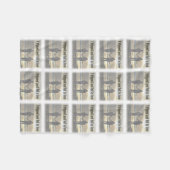 恋に落ちた フリースブランケット (正面(横))