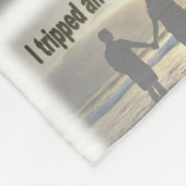 恋に落ちた フリースブランケット (角)