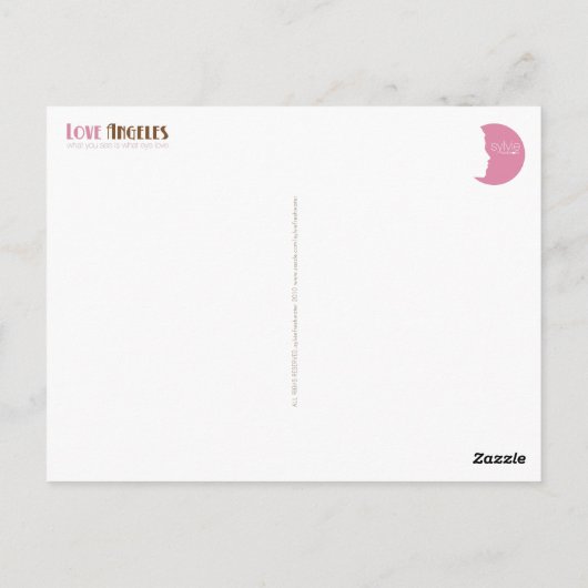 恋に落ちた… ポストカード (裏面)