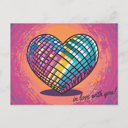 恋に落ちた ポストカード (正面)