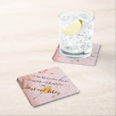 「恋に落ちても恐れはない。いつも信頼して ペーパーコースター (インサイチュ)