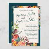 恋に落ちて下さい 招待状 (正面/裏面)