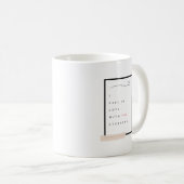恋に落ちて コーヒーマグカップ (正面右)