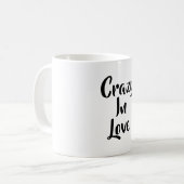 恋に落ちて コーヒーマグカップ (正面左)