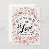 恋に落ちなさい シーズンポストカード (正面/裏面)