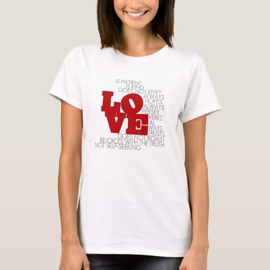 恋に落ちぬTシャツ Tシャツ (正面)