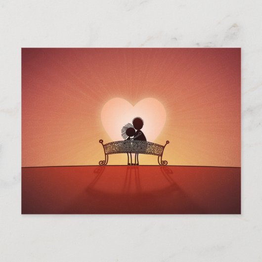 恋に落ちるとき ポストカード (正面)