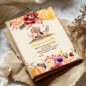 恋に落ちるウッドランドベビーおむつラッフル エンクロージャーカード