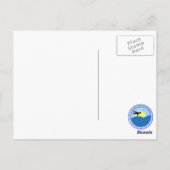 恋に落ちるツル ポストカード (裏面)