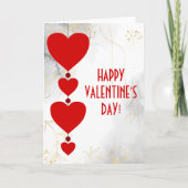 恋に落ちるバレンタイン カード (正面)