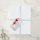 恋に落ちるバレンタイン ギフトタグ (より糸付き)