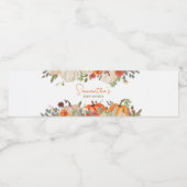 恋に落ちるフローラ ペットボトルラベル (シングルラベル)