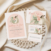 恋に落ちるベビー秋おむつラッフル エンクロージャーカード