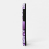 恋に落ちる抽象芸術花とハートフラクタル Case-Mate iPhoneケース (裏面/左)