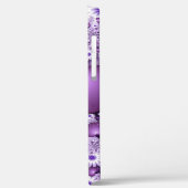 恋に落ちる抽象芸術花とハートフラクタル Case-Mate iPhoneケース (裏面 / 左)