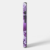 恋に落ちる抽象芸術花とハートフラクタル Case-Mate iPhoneケース (裏面 / 左)