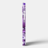 恋に落ちる抽象芸術花とハート名 Case-Mate iPhoneケース (裏面 / 左)