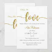 恋に落ちる招待状, ブライダルシャワー, 結婚式 招待状 (正面/裏面)