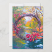 恋に落ちる招待状 招待状 (裏面)